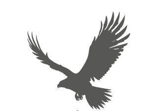 erdwege Logo-Adler grau